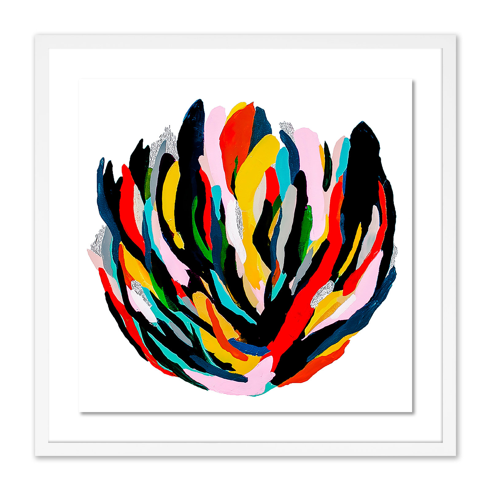 Four Hands Art Studio Angie Barker " Floral 4 " by Angie Barker